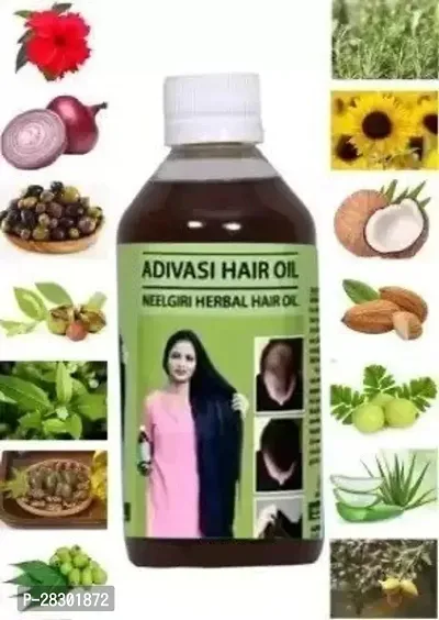 Adivasi Herbal Hair Oil For Fast Hair Growth Kalkin Hair Oil 200 Ml Pack Of 1-thumb0