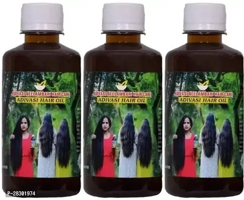 Adivasi Kalkin Amla-With Other Herbs Herbal Hair Growth Oil 600 Ml Pack Of 3-thumb0