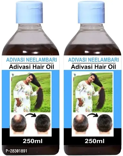 Adivasi Best Hair Oil For Long Hair Oil Kadmbani 250Ml Pack Of 2  Hair Oil 500 Ml Pack Of 2-thumb0