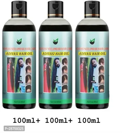 Classic Adivasi Hair Growth Oil Sb-Tp Hair Oil ,300 Ml Pack Of 3-thumb0
