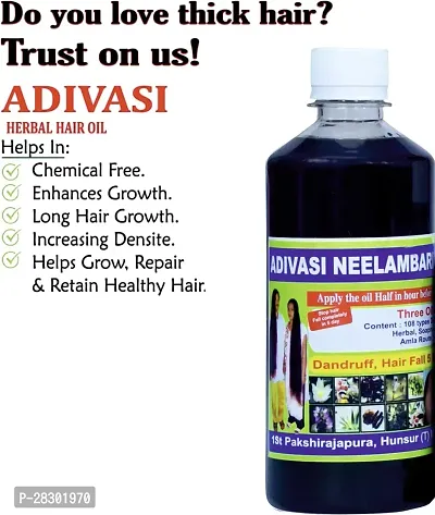 Adivasi Neelambari 1Medicine Ayurvedic Hair Growth Natural Herbal Hair Oil 100 Ml Pack Of 1-thumb2