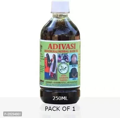 Adivasi Bhringraj Herbal Hair Oil- 250 ml-thumb0