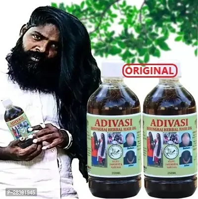 Adivasi Vedic Strong Roots Hair Oil, Prevents Hair Fall Good For Hair Growth Hair Oil 500 Ml Pack Of 2