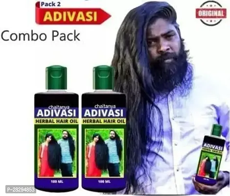 Adivasi Herbal Hair Oil-100 ml Each ,Pack Of 2