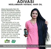 Adivasi Ayurvedic Nilgiri Hair Growth Oil Hair Oil 400 Ml Pack Of 4-thumb1