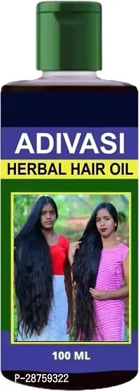 Classic Adivasi Herbal Hair Oil For Fast Hair Growth Hair Oil ,100 Ml Pack Of 1-thumb0