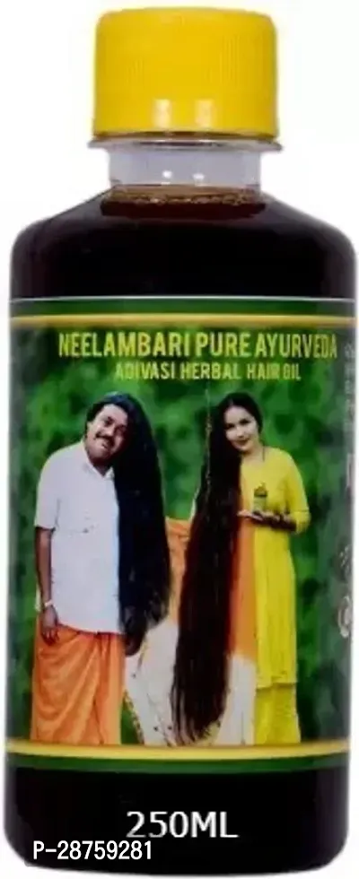 Classic Adivasi Best Neelambari Herbal Hair Growth Oil For Men and Woman Hair Care Hair Oil ,250 Ml Pack Of 1-thumb0