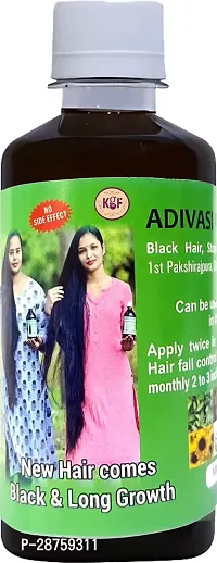 Classic Adivasi Jadibuti Hair Growth Hair Oil ,200 Ml Pack Of 1-thumb0