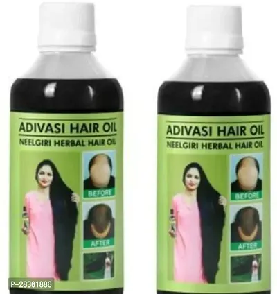 Adivasi Hair Growth Oil Pista 500 Ml Hair Oil 500 Ml Pack Of 2-thumb0