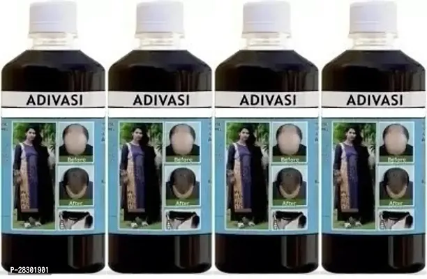 Adivasi Neelambari Herbal Hair Oil For Men andWoman Hair Oil 1000 Ml Pack Of 4