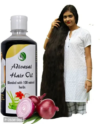 Adivasi Onion Hair Oil Regrowth and Hair Fall Controle Hair Oil 100 Ml Pack Of 1