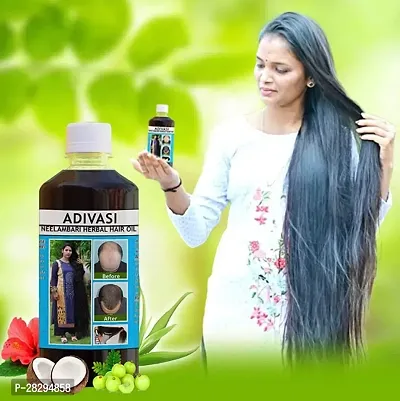 Adivasi Neelgari Herbal Hair Oil-500 ml, Pack of 2-thumb3