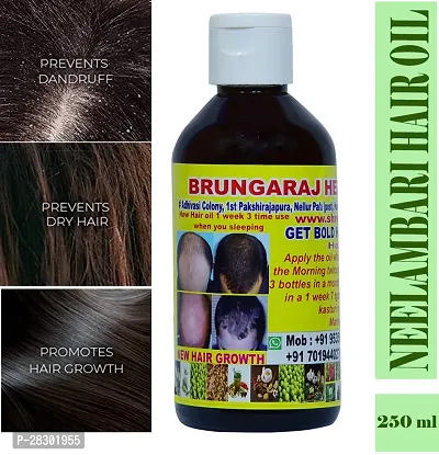 Adivasi Neelambari Premium Quality Of Hair Medicine For Hair Growth Anti Dandruff Prevent Hair Oil 250 Ml Pack Of 1-thumb2