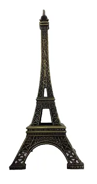 Decoration Homey Zinc Eiffel Tower Statue (7 cm x 7 cm x 20 cm, Copper, Effile-tower-copper-20cm) effil Tower showpiece-thumb4