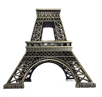 Decoration Homey Zinc Eiffel Tower Statue (7 cm x 7 cm x 20 cm, Copper, Effile-tower-copper-20cm) effil Tower showpiece-thumb3