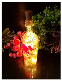 AFTERSTITCH led Wine Bottle Cork Lights Copper Wire String Fairy Lights, 2M/7.2FT Length Battery Included Operated for Art & Home d?cor (led Wine Bottle Cork Light Set of 5)-thumb3