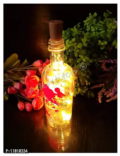 AFTERSTITCH led Wine Bottle Cork Lights Copper Wire String Fairy Lights, 2M/7.2FT Length Battery Included Operated for Art & Home d?cor (led Wine Bottle Cork Light Set of 5)-thumb4