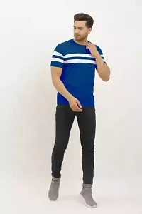 Regular Fit Round Neck Casual T-shirts for Men-thumb2