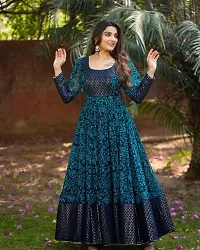 Fancy Cotton Gown For Women-thumb4