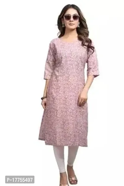 A-Line   Cotton Kurta For Women-thumb0