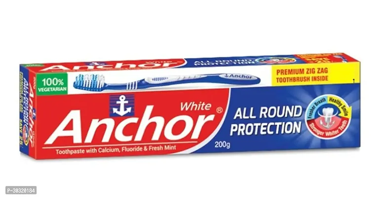 Anchor All Round Protection Toothpaste with Tooth Brush - 200 Grams