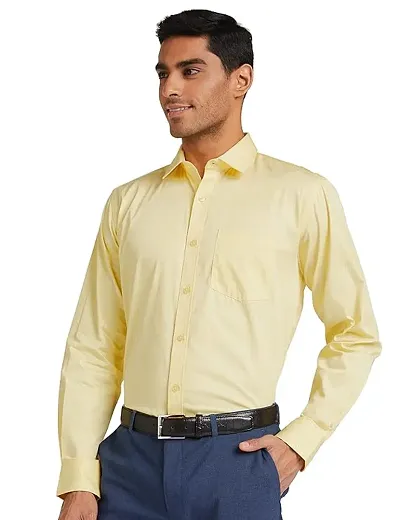 Reliable Solid Long Sleeves Formal Shirt For Men, Pack Of 1