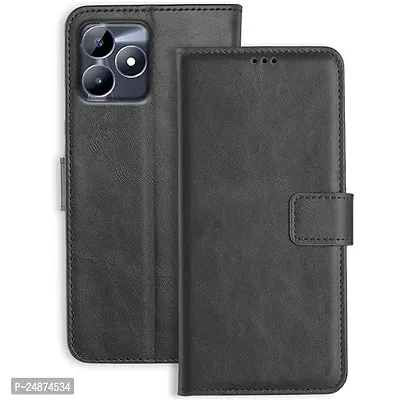 realme C51 black Flip Cover-thumb0