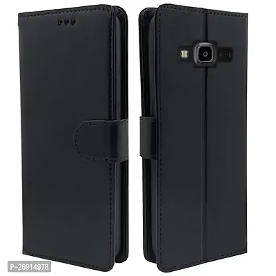 Samsung Galaxy J7 J7 Nxt Black Flip Cover-thumb0