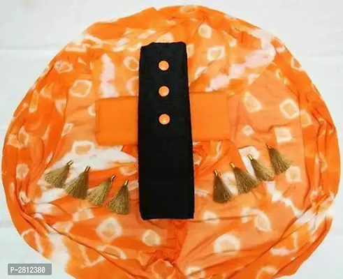 Women's Cotton Chikankari Dress Material With Printed Chiffon Dupatta