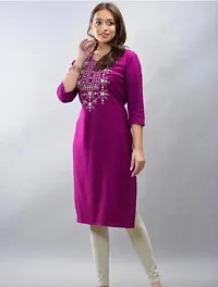 Fancy Rayon Kurti for Women-thumb1