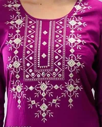 Fancy Rayon Kurti for Women-thumb2