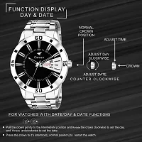 Stylish Analog Watch for Men with Bracelet-thumb2