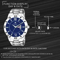 Stylish Analog Watch for Men with Bracelet-thumb2