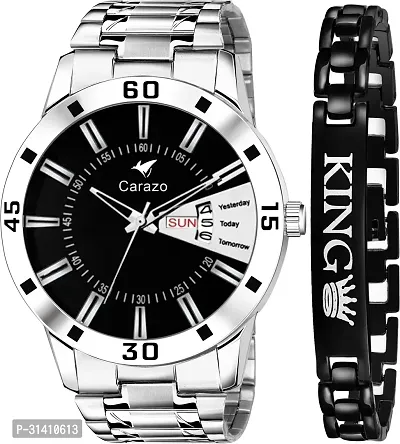 Stylish Analog Watch for Men with Bracelet-thumb0