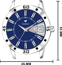 Stainless steel blue dial watches for men watch for boys men watches wrist watches men mens watch-thumb2