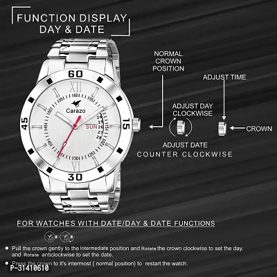 Stylish Analog Watch for Men with Bracelet-thumb3