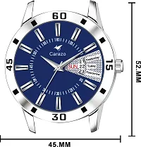 Stainless steel blue dial watches for men watch for boys men watches wrist watches men mens watch-thumb4