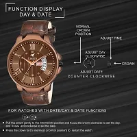 Leather Formal watch watches for men watch for boys men watches wrist watches men mens watch-thumb4