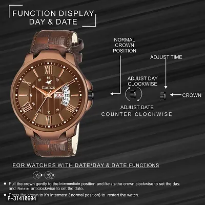 Leather Formal watch watches for men watch for boys men watches wrist watches men mens watch-thumb5