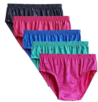 Womens Cotton Basic Panty Combo