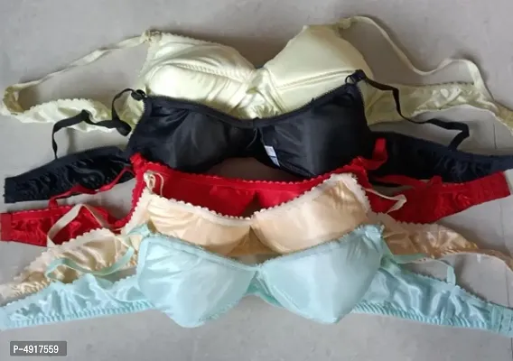 women fancy fully padded bra pack of 5