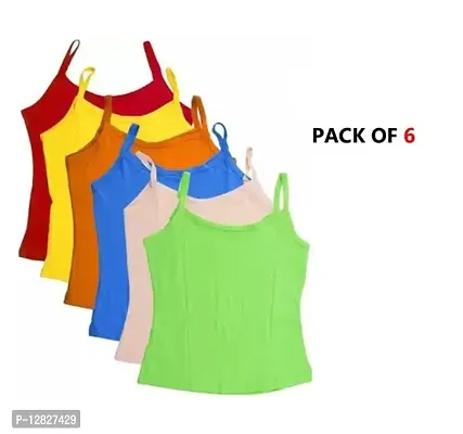 Pretty Girls Camisole/Vest/Slip Pack of 6-thumb0