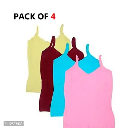 Pretty Girls Camisole/Vest/Slip Pack of 4-thumb0