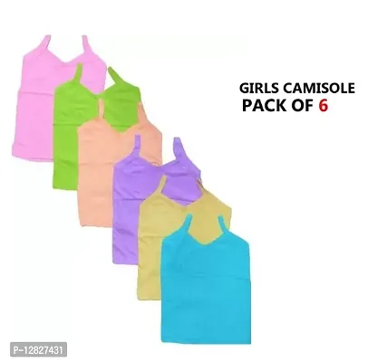 Pretty Girls Camisole/Vest/Slip Pack of 6-thumb0