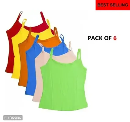 Pretty Girls Camisole/Vest/Slip Pack of 6
