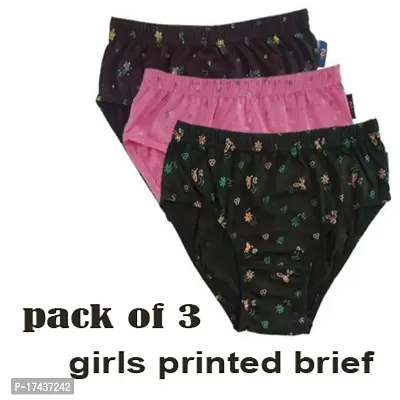 Tishta Women Fancy Printed Hipster Brief Pack Of 3