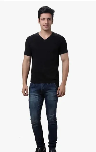 Stylish V Neck Tshirt For Mens