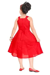 FANCY KIDS FROCK AND DRESSES (RED)-thumb1