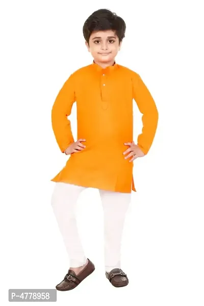 Fashion Garments Cotton Kurta Pajama Set for Boys Kids (SFRN)-thumb0
