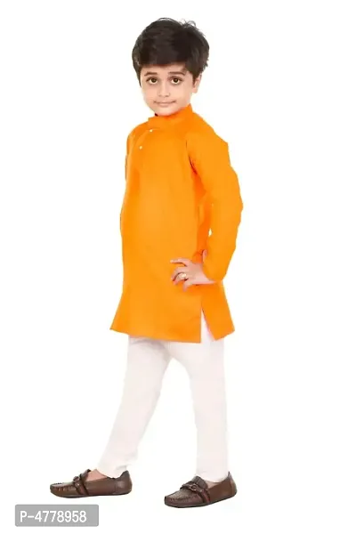 Fashion Garments Cotton Kurta Pajama Set for Boys Kids (SFRN)-thumb3